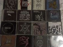 Cd диски. Black metal. Фирма и лицензия
