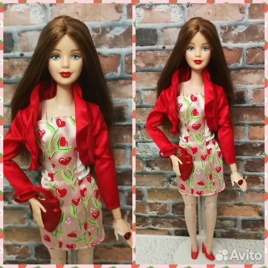 Аутфит Барби valentine style 1998