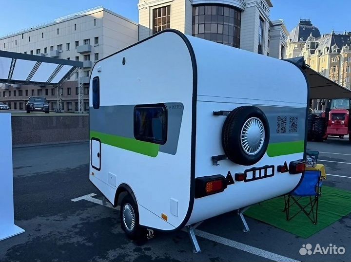 Прицеп кемпер. Дом на колесах в полный рост