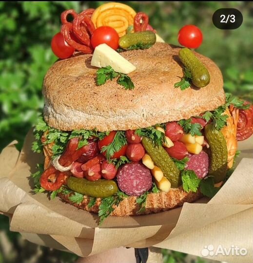 Мужские букеты съедобные