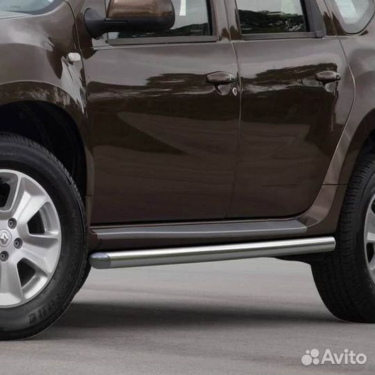 Защита порогов Duster Terrano