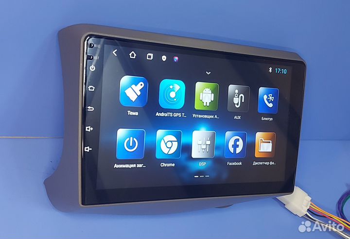 Магнитола android Toyota Vitz 1999-2005 9