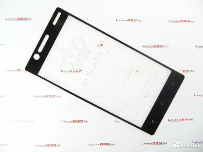 Защитное стекло для Nokia 3 Черное#5528