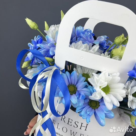 Цветочная сумочка 