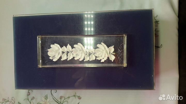 Шкатулки ссср, металлическая из кости