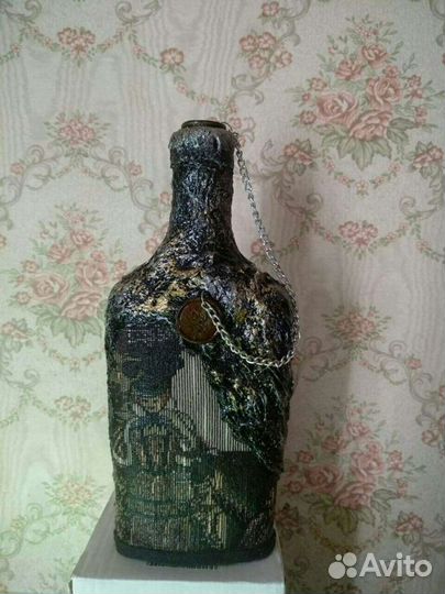 Подарки ручной работы - Бутылки интерьерные