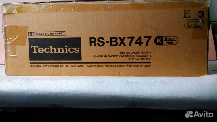 Новая топовая дека Technics RS-BX747