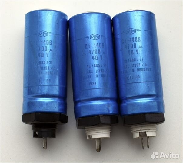 Конденсаторы старинные