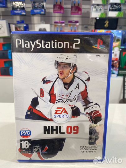NHL 09 - игры PS2 - обмен - прокат