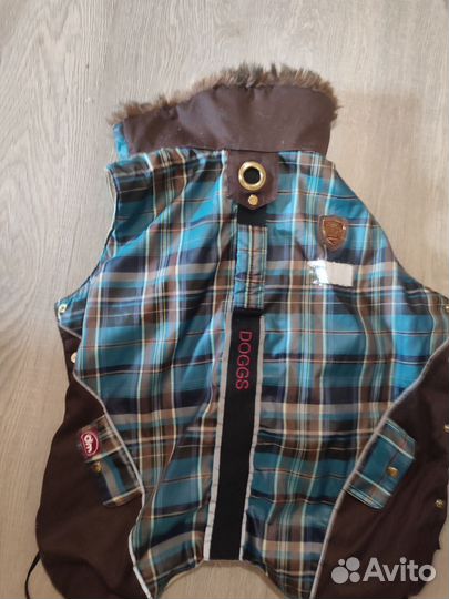 Утепленная куртка на собаку средних пород