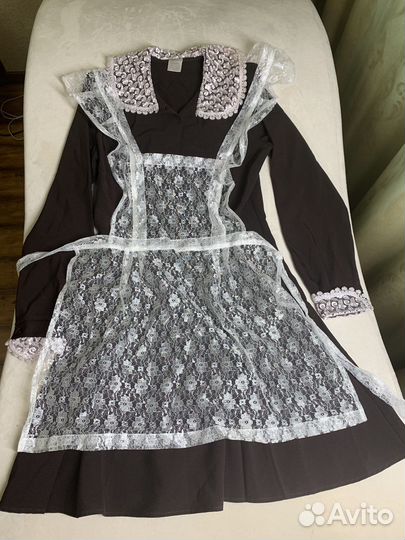 Школьный фартук и платье