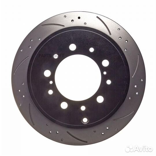 Диск торм.перф.прав.задн. toyota Land Cruiser(200) 4.5D-4.7 07, lexus LX570 07