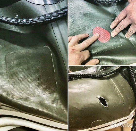 Ремонт и бронирование лодок пвх