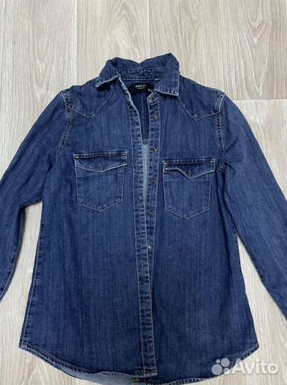 Рубашка джинсовая женская