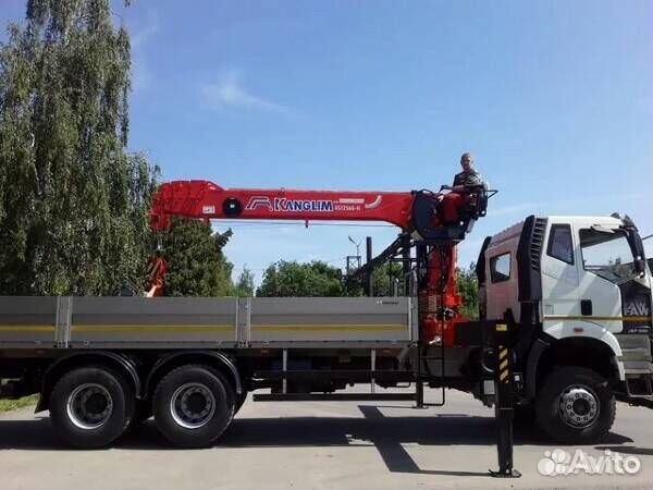 FAW CA 3250 с КМУ, 2024