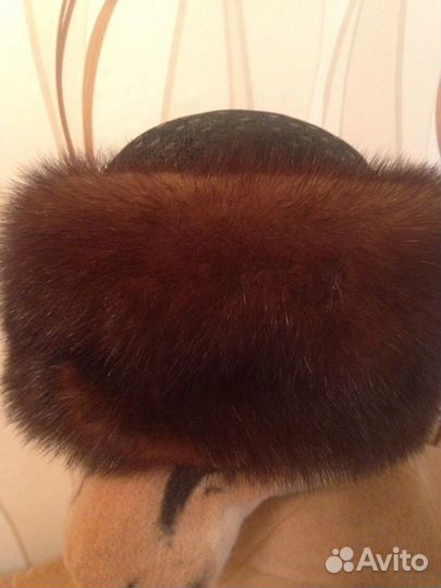 Шапка норковая женская