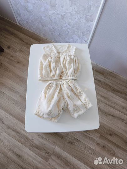 Новогодний костюм (снеговик, снежинка), 4-6 лет