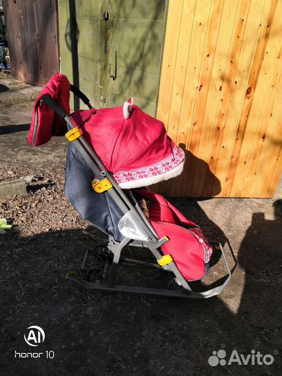 Санки коляска Ника