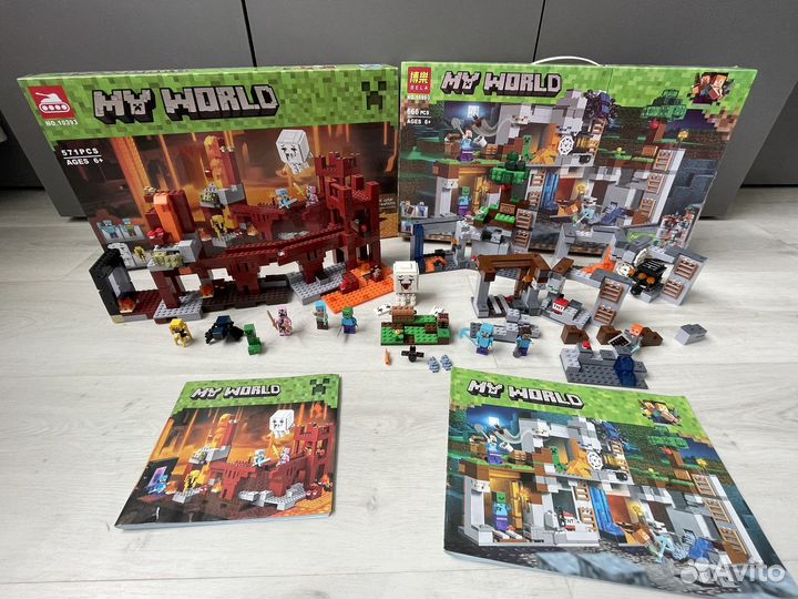 Lego майнкрафт аналог