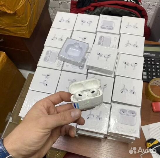 Беспроводные наушники Airpods Pro без лого