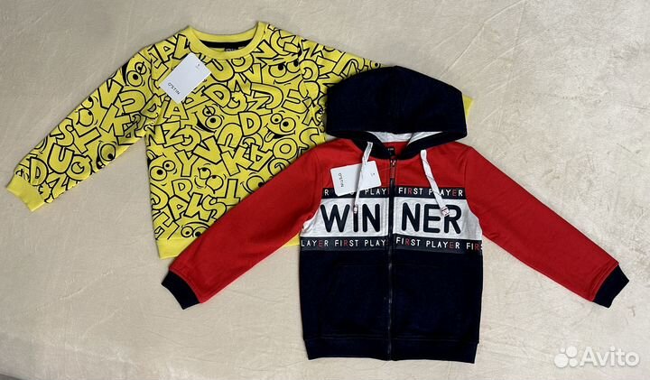 Новая одежда для мальчика (пакетом), размер 104