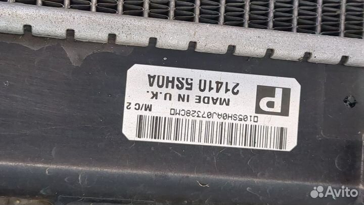 Радиатор охлаждения двигателя Nissan Leaf 2017, 2018