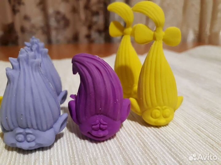 Ластики-тролли, холодное сердце