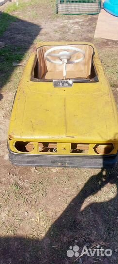 Педальный москвич СССР