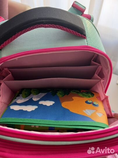 Рюкзак школьный для девочки Hatber