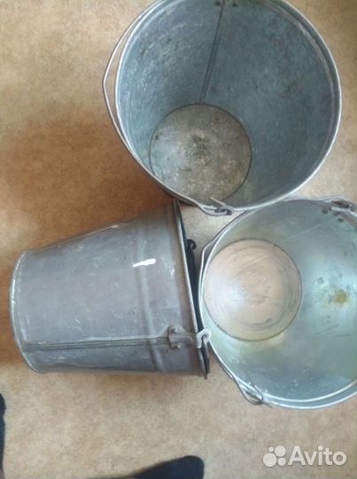 Оцинкованные ведра 12 бу