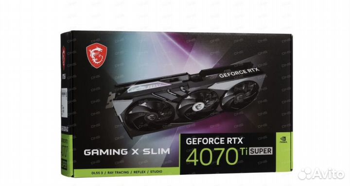 Видеокарта geforce rtx 4070 Ti Super