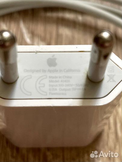 Оригинальная зарядка на iPhone бу