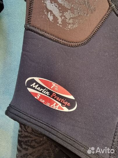 Костюм для подводной охоты 7 мм р-р