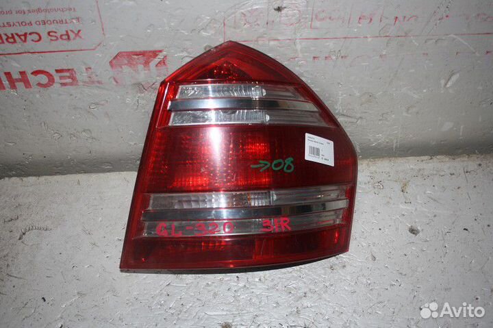 Фонарь задний наружный правый mercedes benz GL-cla