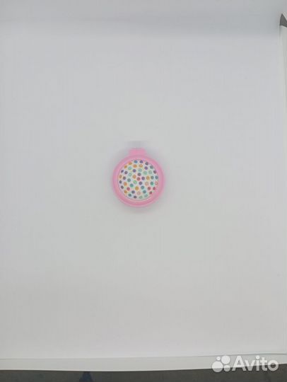 Расчёска детская массажная с зеркалом складная