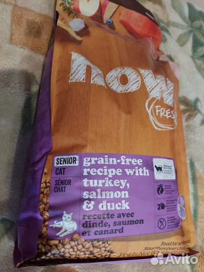 Сухой корм для кошек Now fresh