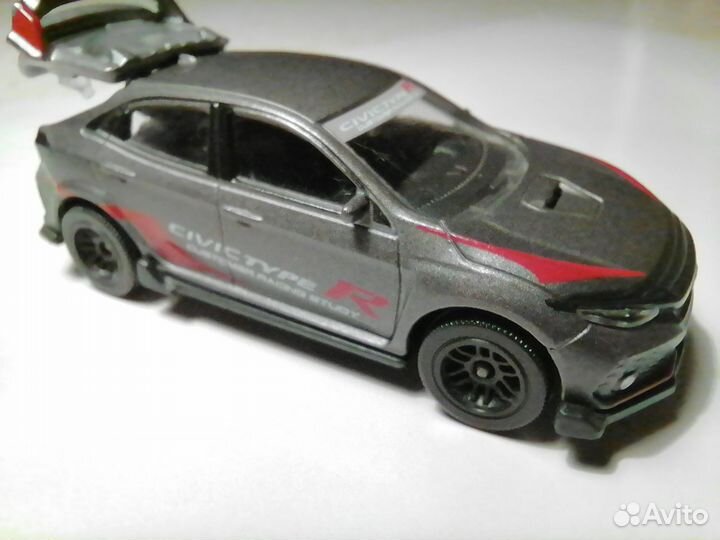 Honda Civic Type-R FK8 модель в масштабе