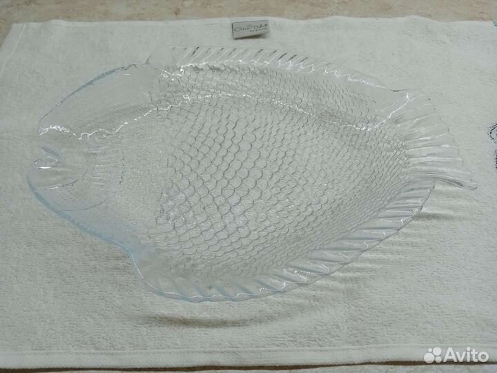 Тарелки стеклянные 6 шт