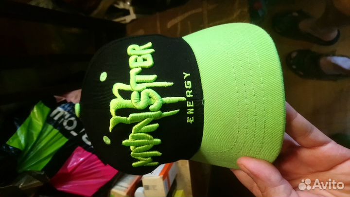 Бейсболка monster energy