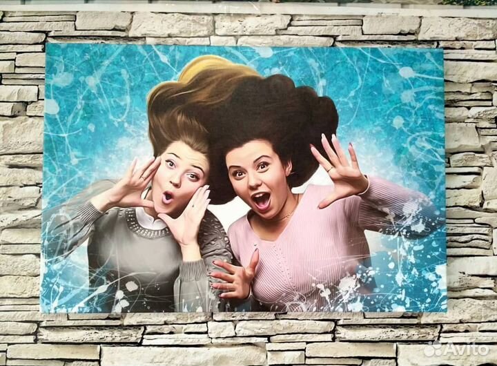 Белгород. Портрет на холсте по фото