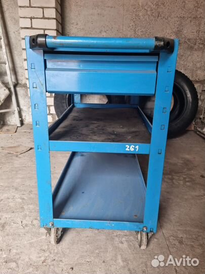 Тумба подкатная инструментальная для автосервиса