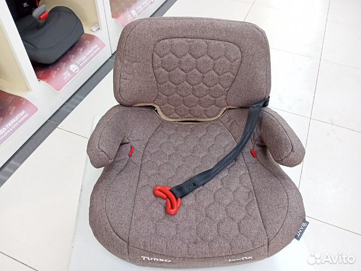 Бустер изофикс 22-36кг Rant Turbo Brown Со Спинкой