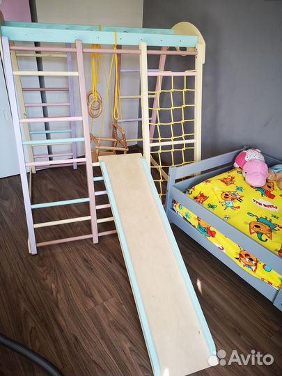 Детский спортивный комплекс напольный PerfettoKids