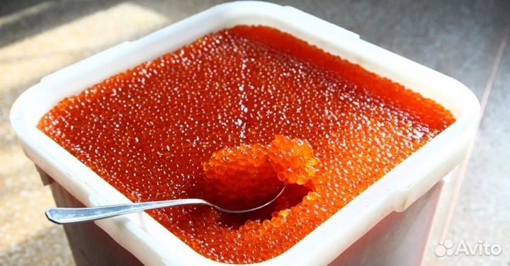 Красная икра горбуши