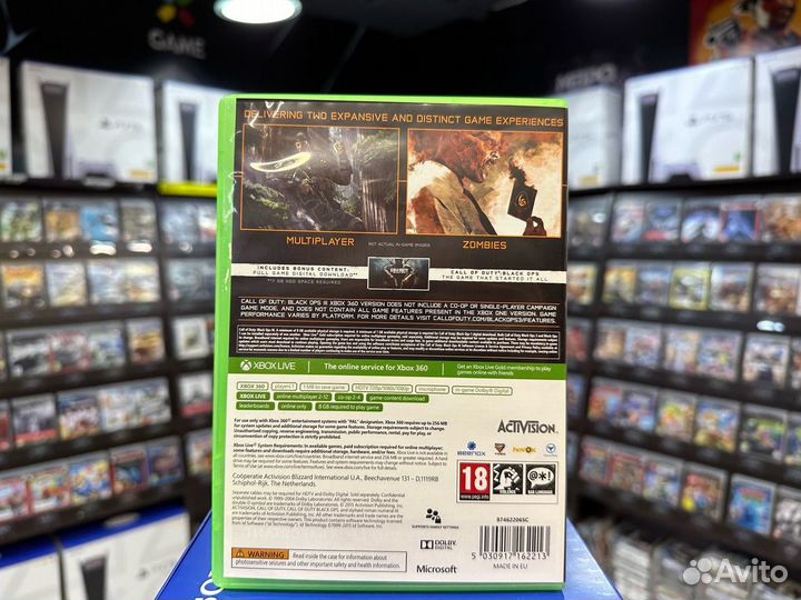 Игры для Xbox 360: Call of Duty: Black OPS III