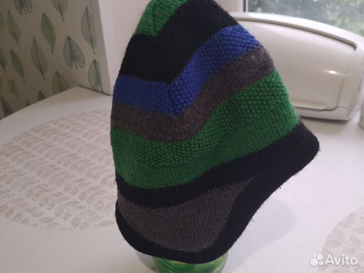 Шапка для мальчика 52размер подкладка флис