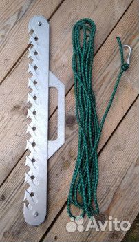 Донная коса (пила) (верёвка+карабин)