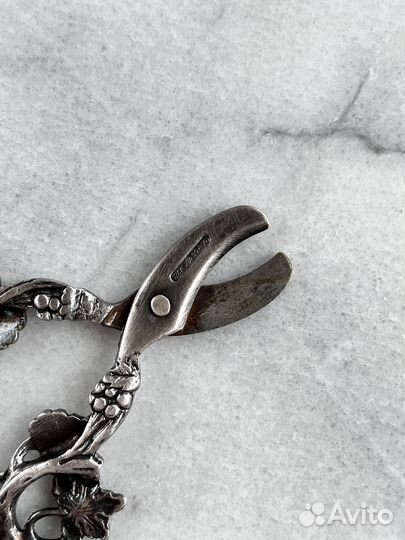 Ножнички для винограда, серебрение, Швеция