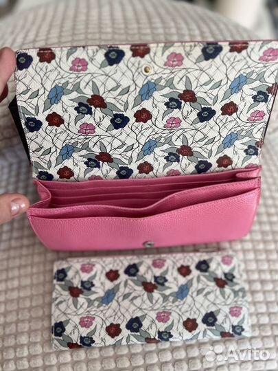 Кошелек женский натуральная кожа италия