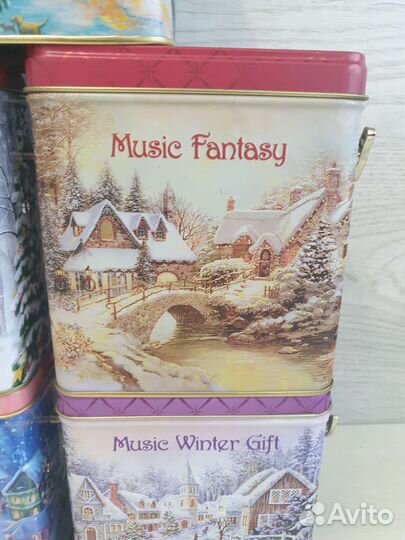 Шкатулки музыкальные 5шт